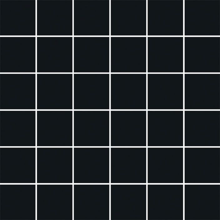 Mozaika ceramiczna Paradyż Altea nero czarna 29.8 x 29.8 cm błyszcząca