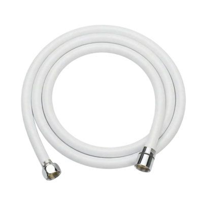 Wąż prysznicowy GoodHome PVC 1,75 m biały