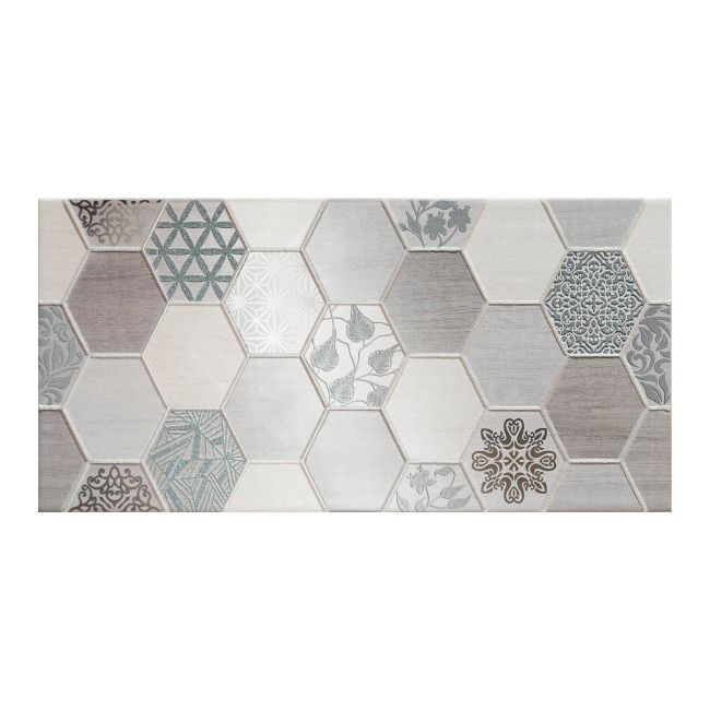 Dekor Veloso GoodHome 25 x 36 cm mosaic grey