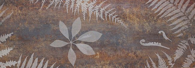 Dekor Kalahari Ceramika Paradyż 25 x 75 cm rust A