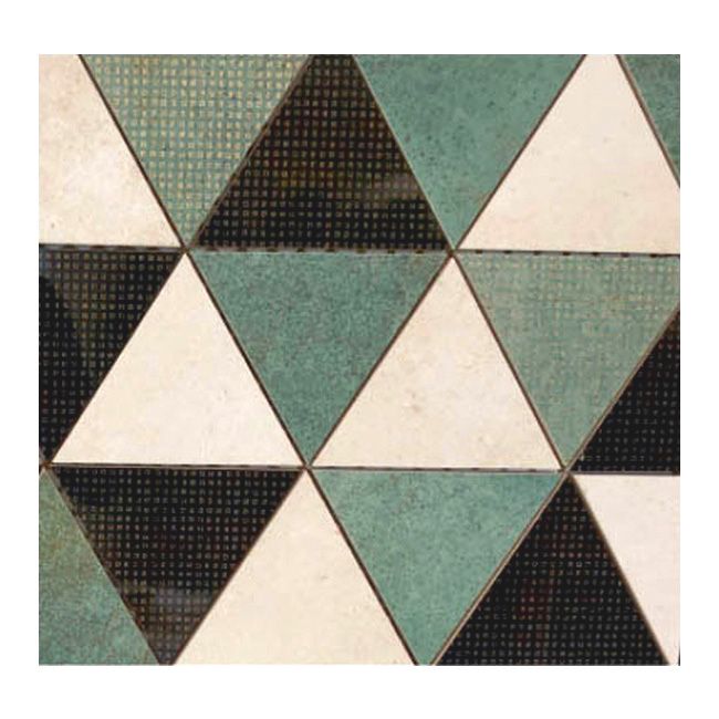 Mozaika ceramiczna Arte Margot green zielona 25.8 x 32.8 cm matowa