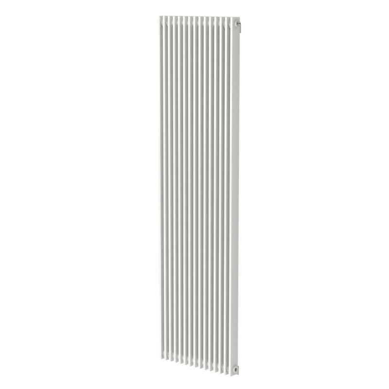 Grzejnik dekoracyjny GoodHome Kensal 180 x 50 cm zasilanie boczne biały