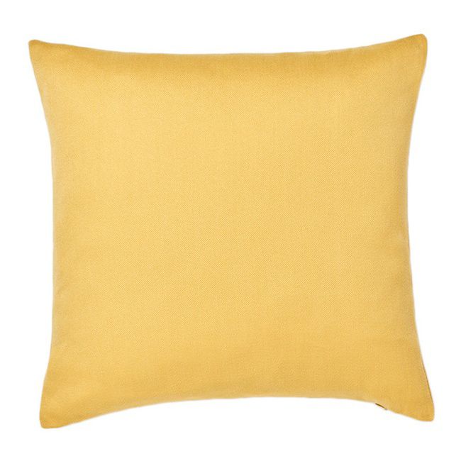 Poduszka GoodHome Taowa 50 x 50 cm musztardowa