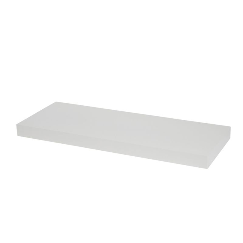 Półka Cusko 30 x 235 x 600 mm biały połysk