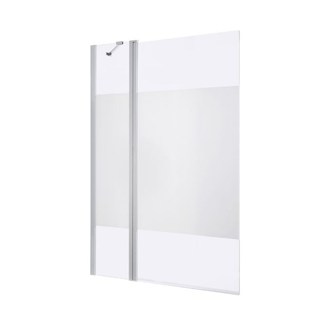 Parawan nawannowy GoodHome Calera 2-częściowy 140 x 104,5 - 106 cm dekor biały