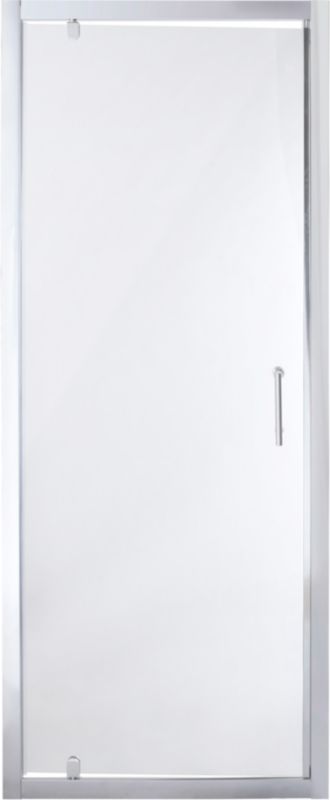 Drzwi prysznicowe wahadłowe Onega 70 cm chrom/transparentne