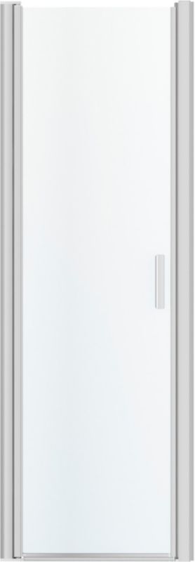 Drzwi prysznicowe uchylne GoodHome Beloya 70 cm chrom/transparentne