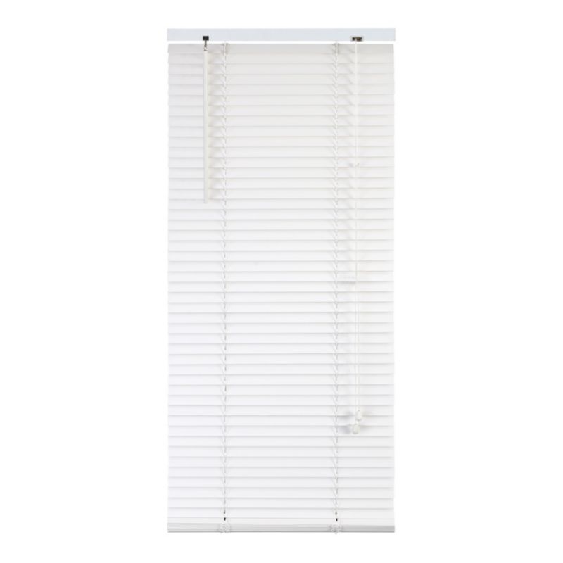 Żaluzja GoodHome drewniana Colours Cana 90 x 180 cm biała