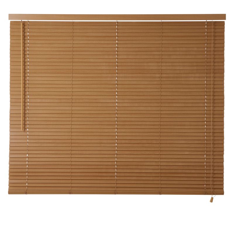 Żaluzja GoodHome drewniana Colours Cana 180 x 180 cm jasnobrązowa