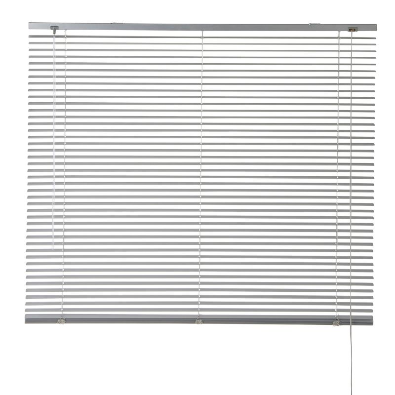 Żaluzja GoodHome aluminiowa Colours Studio 90 x 180 cm szara