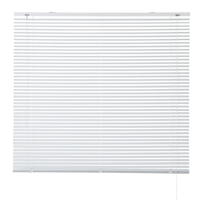Żaluzja GoodHome aluminiowa Colours Studio 160 x 180 cm biała