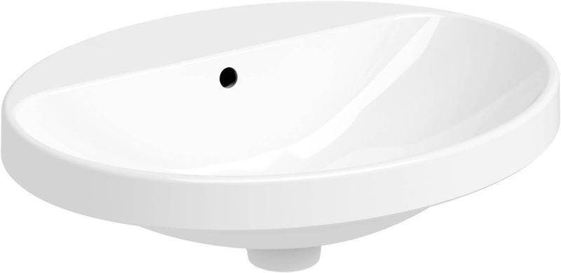 Umywalka wpuszczana Koło Variform 55 cm owalna biała