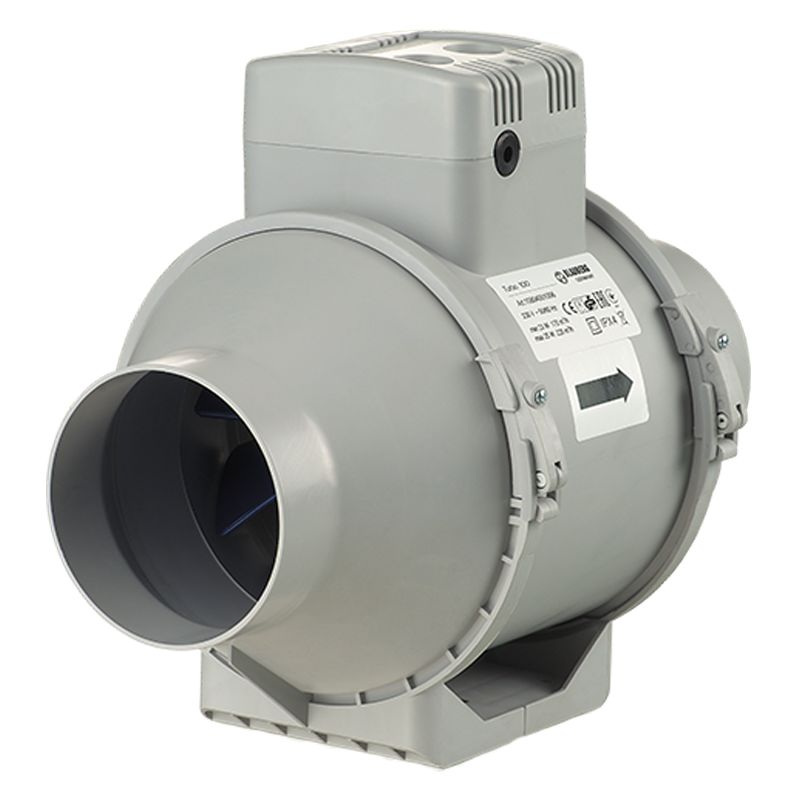 Wentylator Blauberg Turbo fi 100 mm o przepływie mieszanym