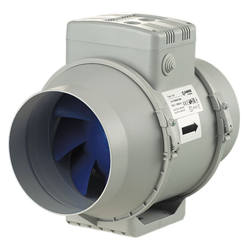 Wentylator Blauberg Turbo fi 150 mm o przepływie mieszanym