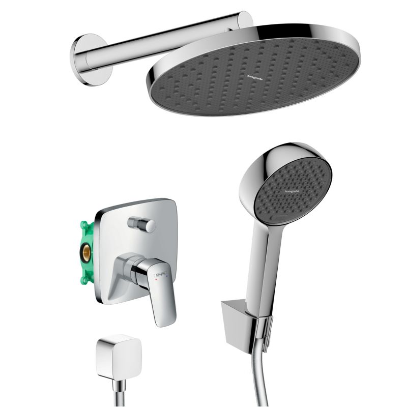 Zestaw podtynkowy Hansgrohe MyCube Eco 6 w 1 chrom
