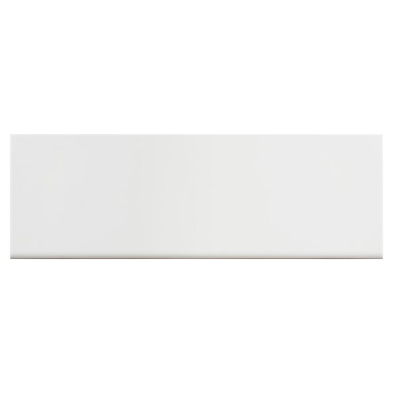 Glazura Plain GoodHome 20 x 60 cm white 0,96 m2 W1C1