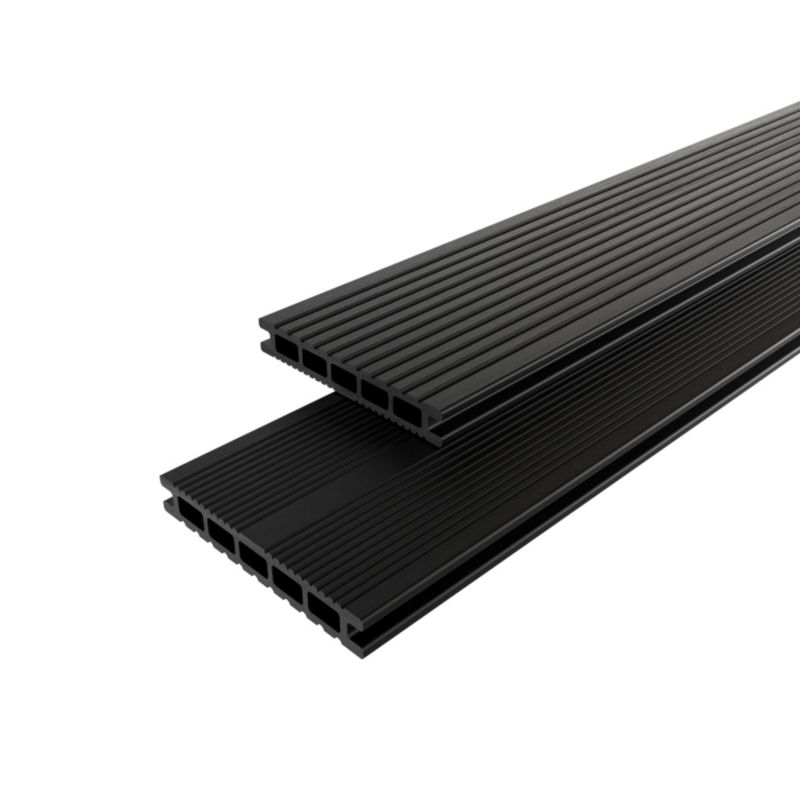 Deska tarasowa kompozytowa Klikstrom Neva 2,1 x 14,5 x 220 cm antracyt
