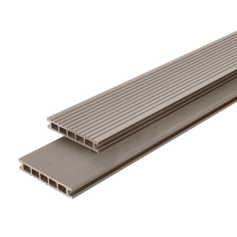 Deska kompozytowa Klikstrom Neva 2,1 x 14,5 x 300 cm taupe