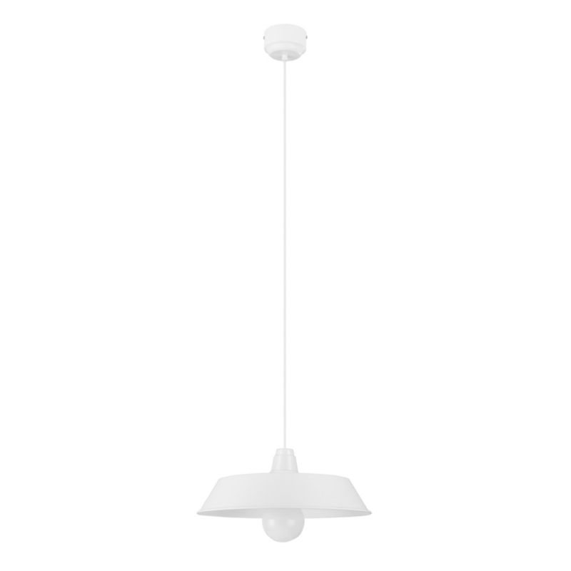 Lampa wisząca GoodHome Gammuse 1-punktowa E27 biała