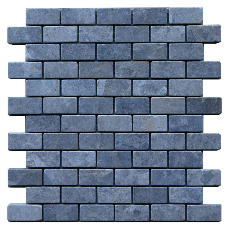 Mozaika kamienna Colours Block niebieska 30 x 30 cm matowa