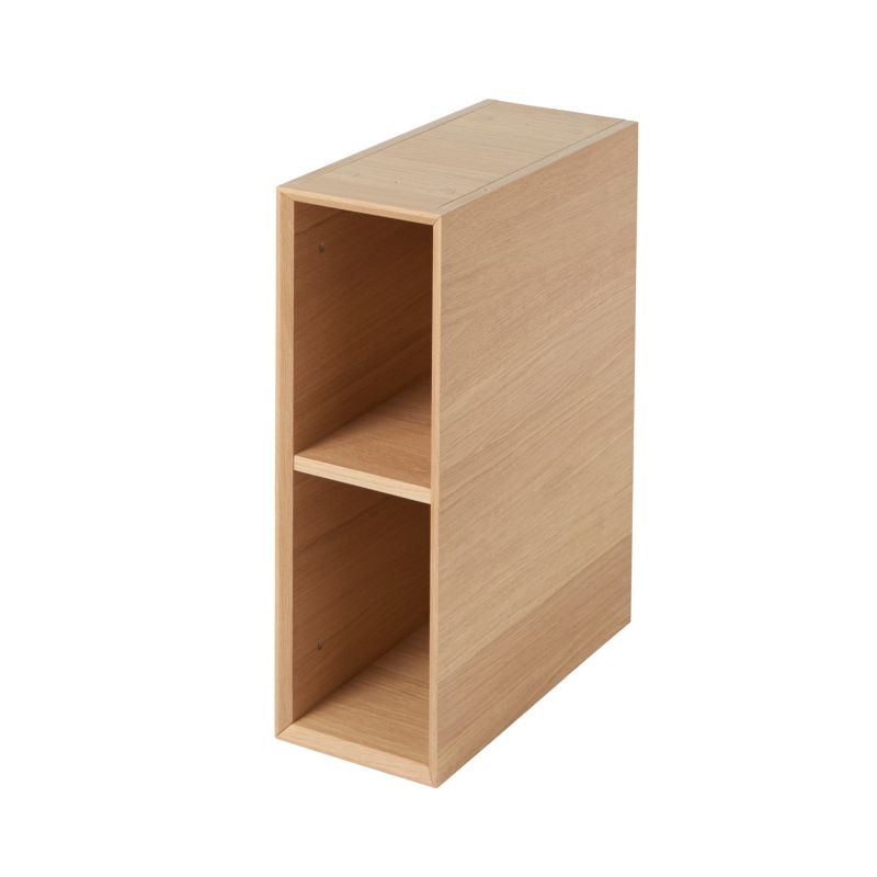 Szafka wisząca GoodHome Avela 20 cm z 2 półkami drewno
