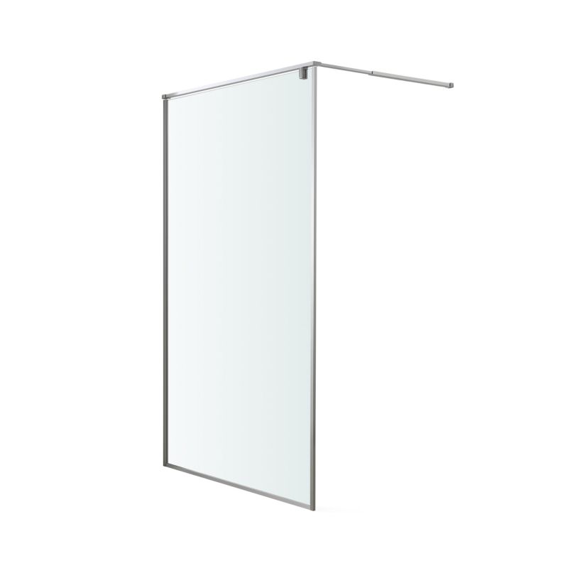 Kabina prysznicowa walk-in GoodHome Ezili 120 cm chrom/transparentna