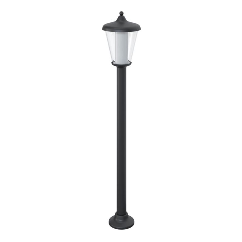 Lampa ogrodowa stojąca LED GoodHome Haro 1000 lm grafitowa