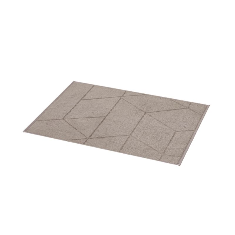 Dywanik łazienkowy GoodHome Drina 50 x 70 cm taupe