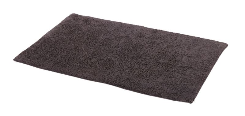 Dywanik łazienkowy GoodHome Koros 50 x 80 cm antracyt