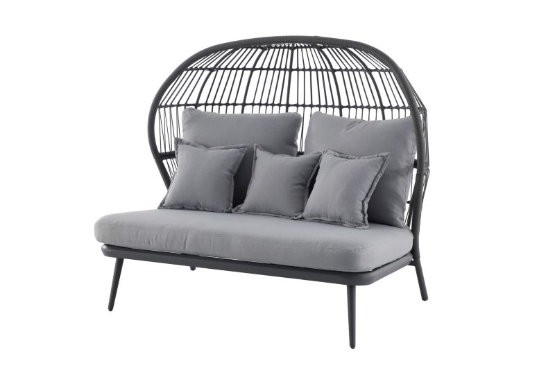 Sofa GoodHome Apolima szara