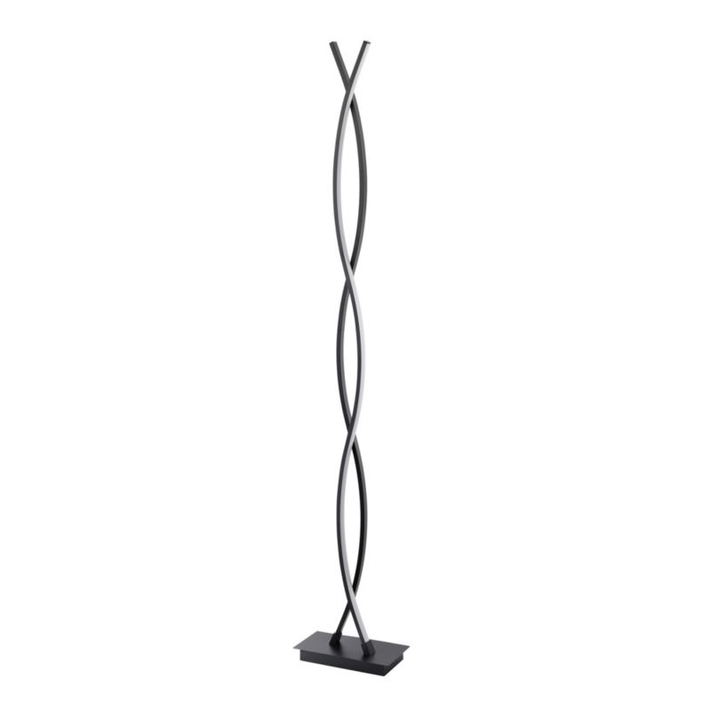 Lampa podłogowa GoodHome Alani 1750 lm czarna