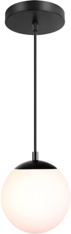 Lampa wisząca GoodHome Dorres E14 IP44 czarny matowy