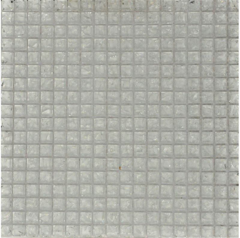Mozaika szklana Orea biała 30 x 30 cm błyszcząca