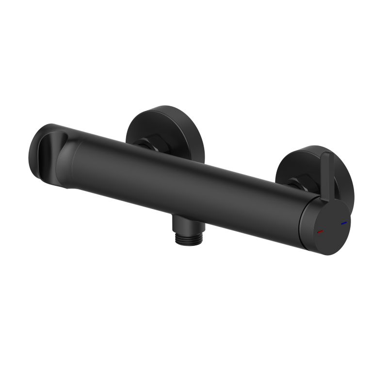 Bateria prysznicowa GoodHome Maza czarna