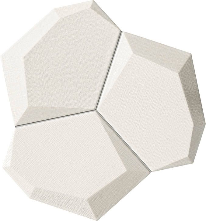 Mozaika Sabaudia 19 x 21 cm white