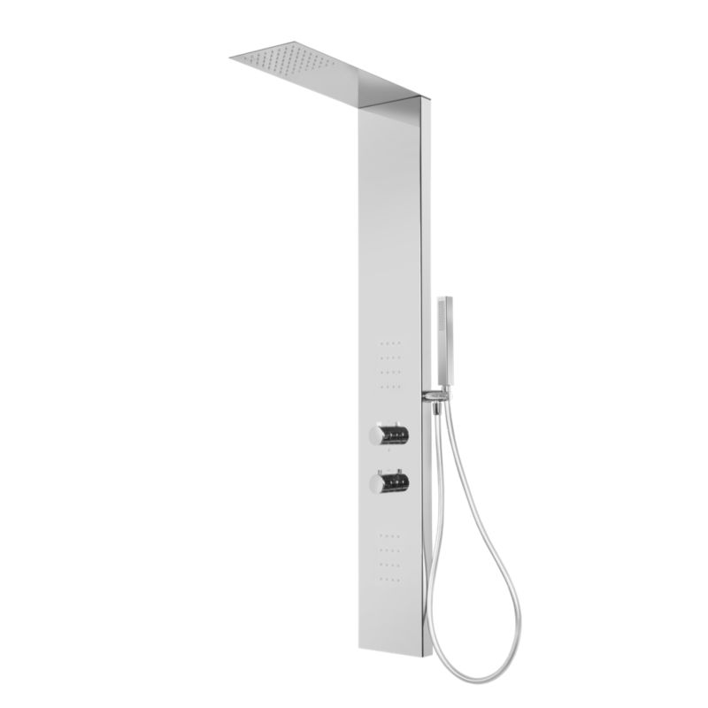 Panel prysznicowy GoodHome Abala 1-funkcyjny chrom