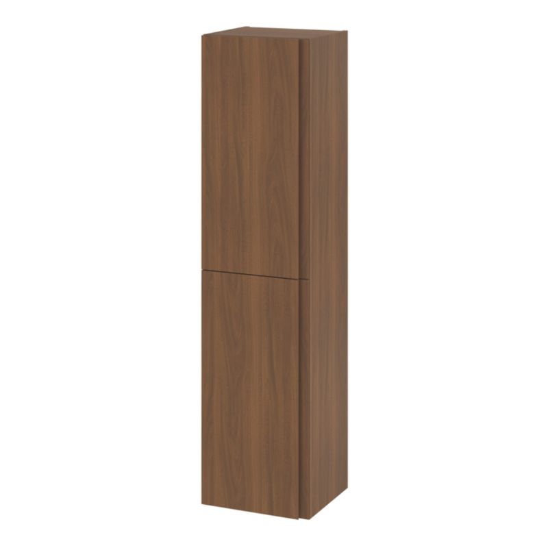 Słupek łazienkowy GoodHome Levanna 40 x 36 x 160 cm orzech