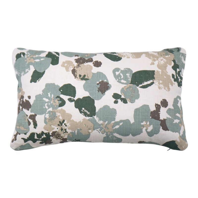Poduszka GoodHome Kisiria Pattern Floral beżowa
