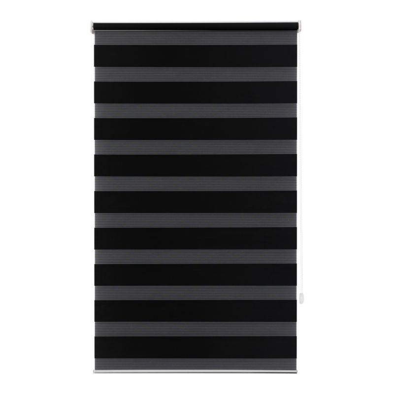 Roleta dzień/noc GoodHome Elin 72,3 x 240 cm czarna