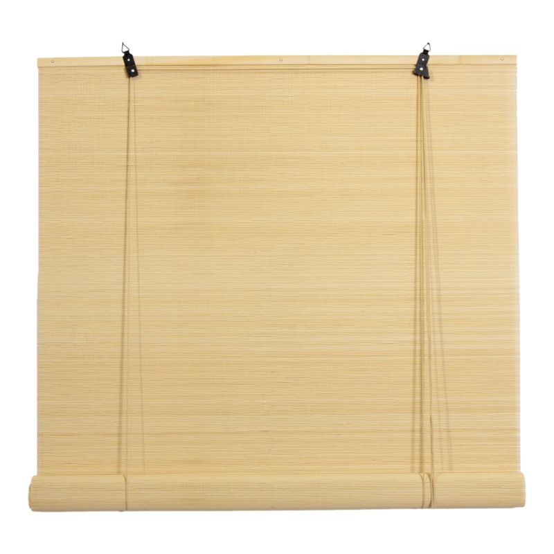 Roleta GoodHome Akapa bambus 160 x 180 cm jasnobeżowa