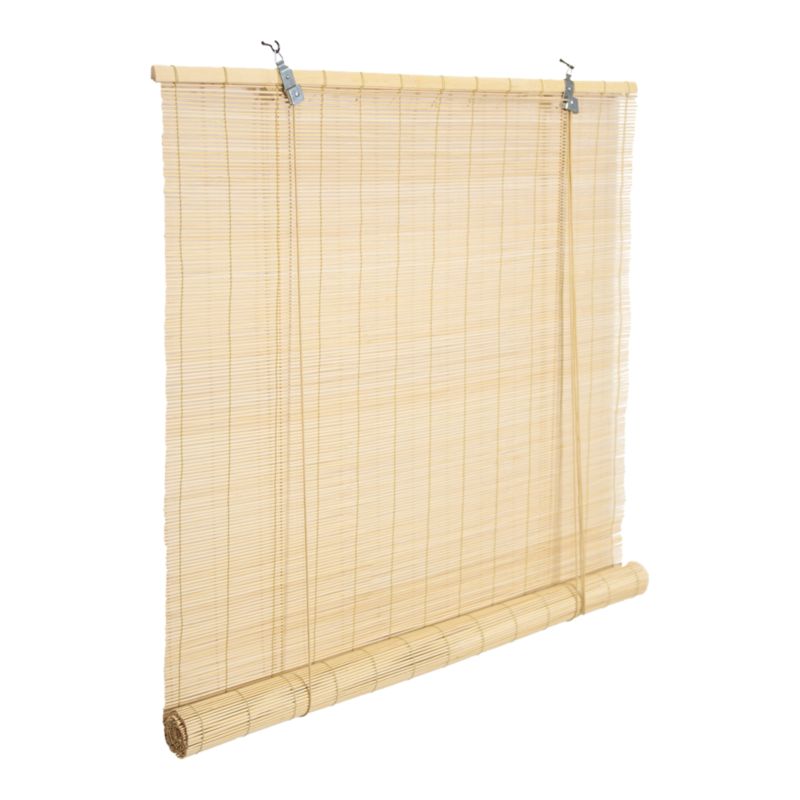 Roleta Bambus 90 x 180 cm jasnobeżowa