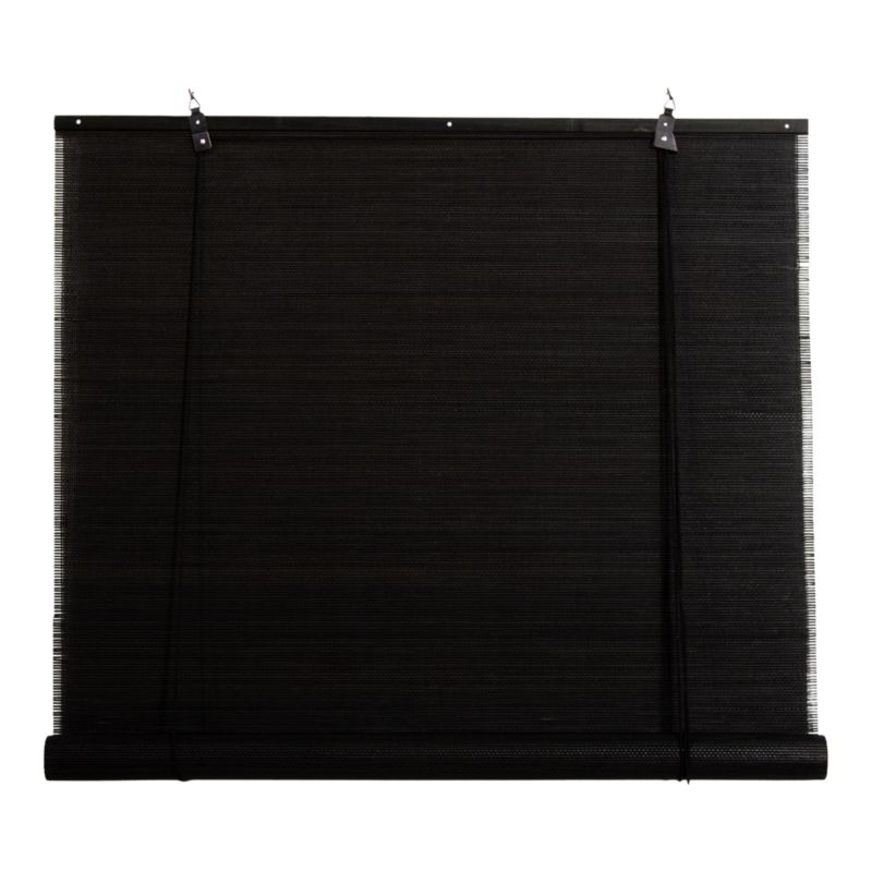Roleta GoodHome Akapa bambus 160 x 180 cm czarna