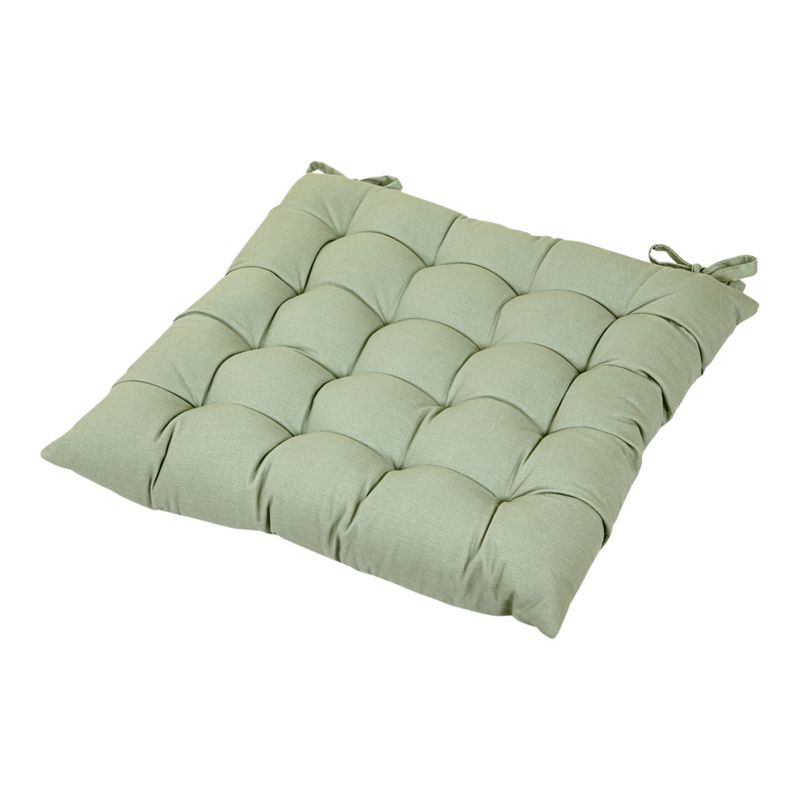 Siedzisko GoodHome Hiva bawełniane 40 x 40 cm x 6 szałwia