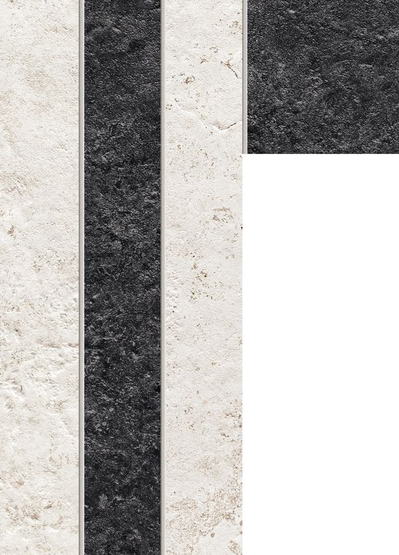 Mozaika gresowa Vanilla Arte 19,8 x 44,8 cm