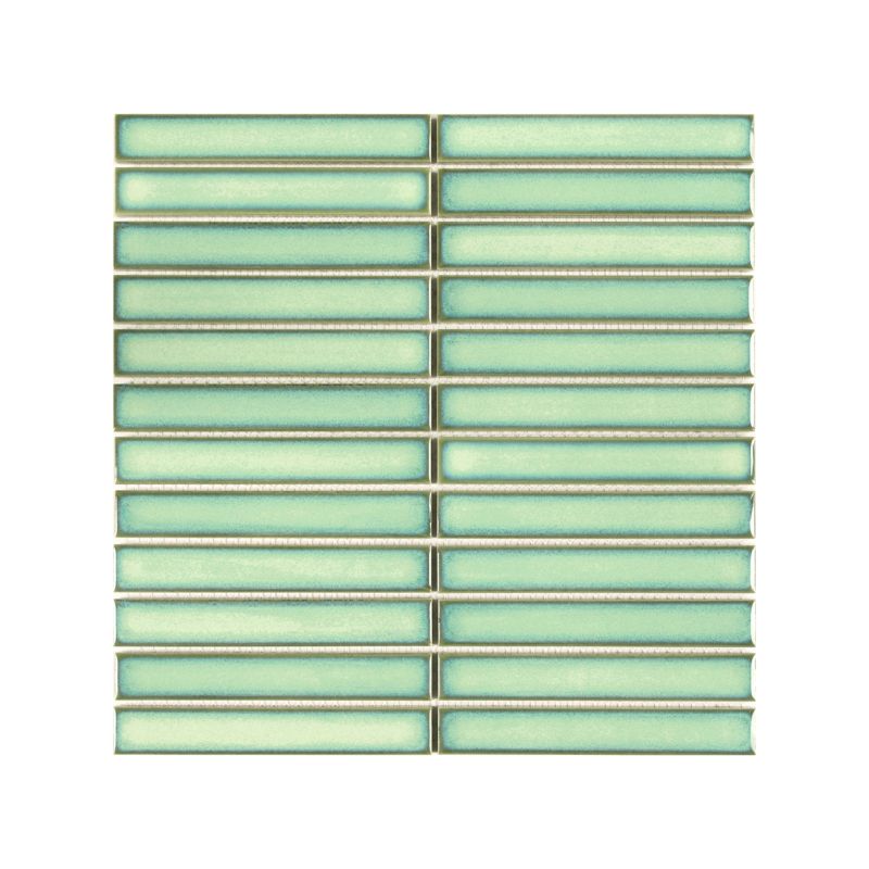 Mozaika ceramiczna GoodHome Luisa zielona 29.5 x 29.8 cm błyszcząca