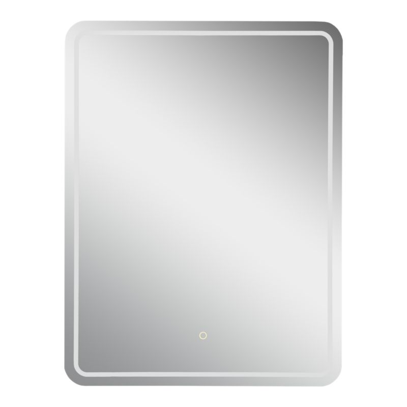 Lustro prostokątne GoodHome Allalin 80 x 60 cm LED