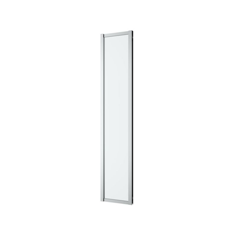 Ścianka prysznicowa GoodHome Ledava 40 cm chrom/transparentna