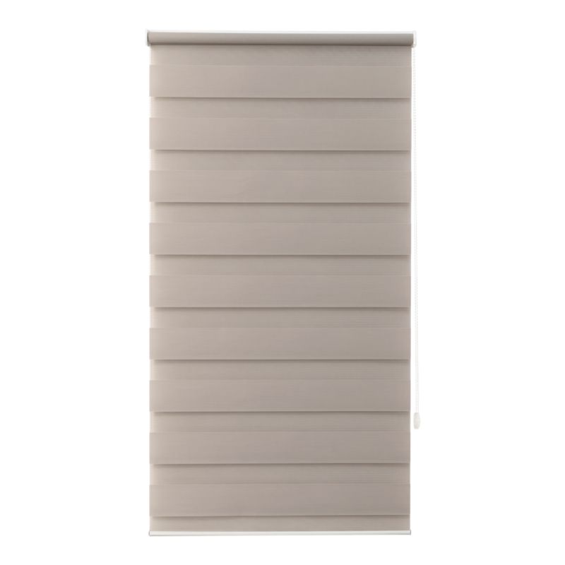 Roleta dzień/noc GoodHome Elin 57,3 x 160 cm perłowoszara