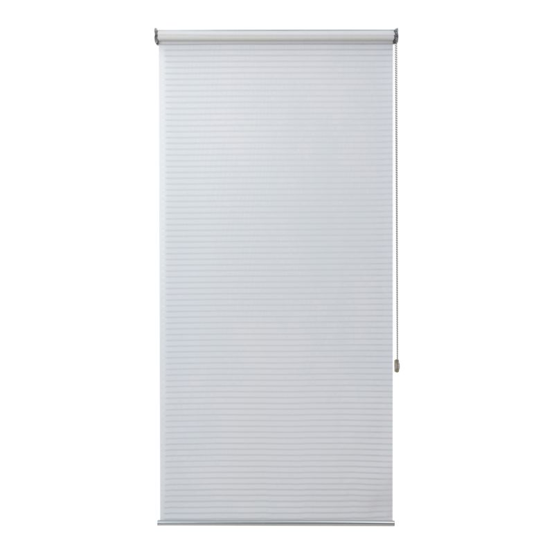 Roleta GoodHome Asthall paski 57,3 x 160 cm biała