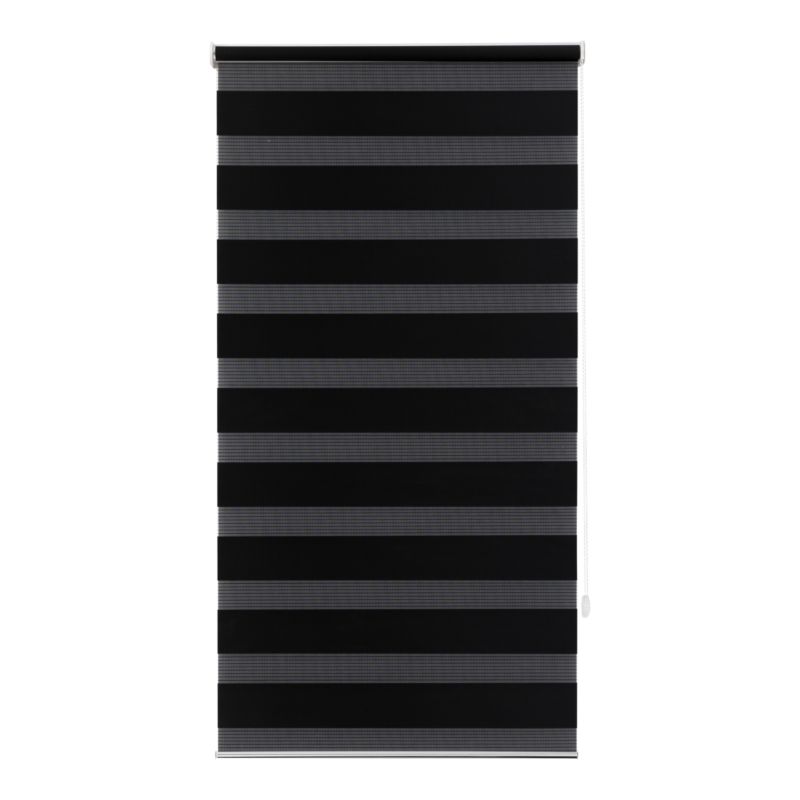Roleta dzień/noc GoodHome Elin 57,3 x 160 cm czarna